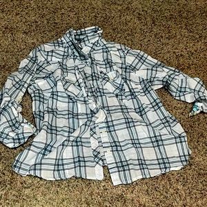 Torrid long sleeve button up shirt